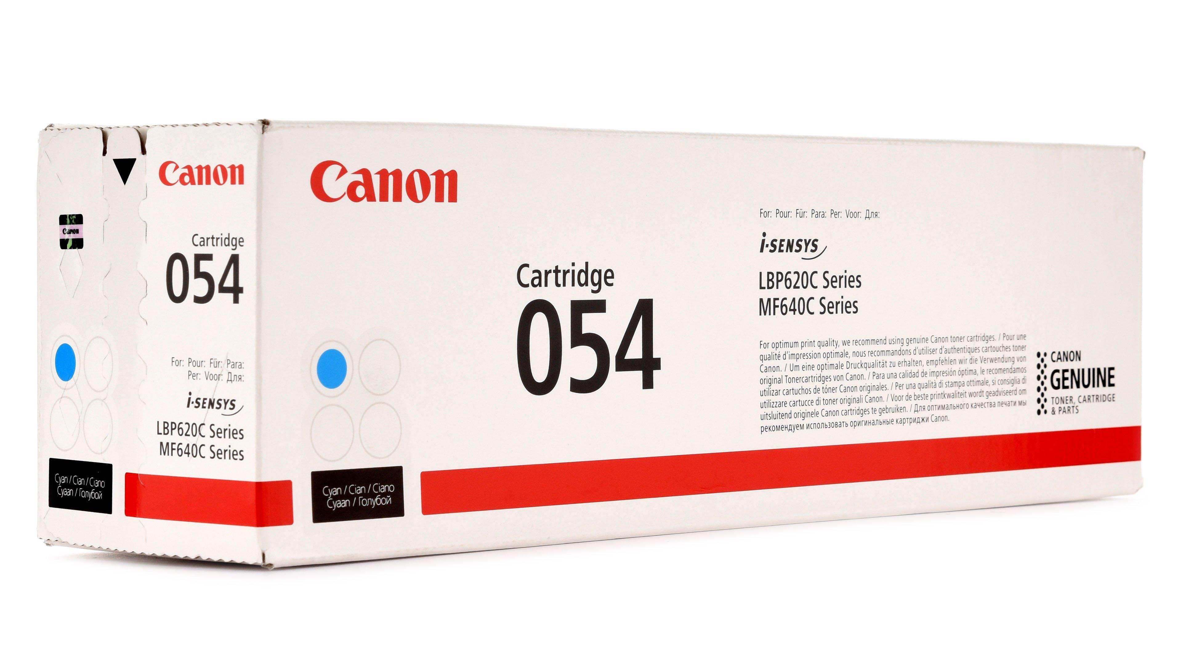 canon cartridge 054 cyan