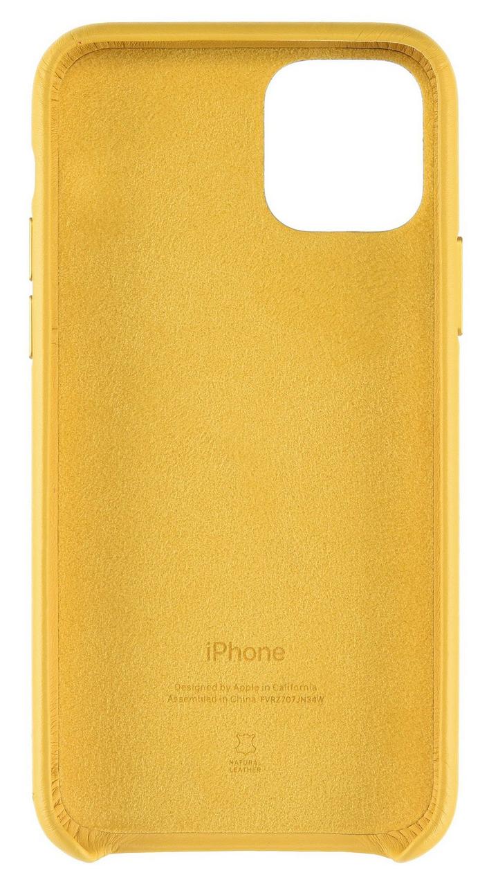 Apple iPhone 11 Pro Leather Case,Meyer Lemon eXtra Oman