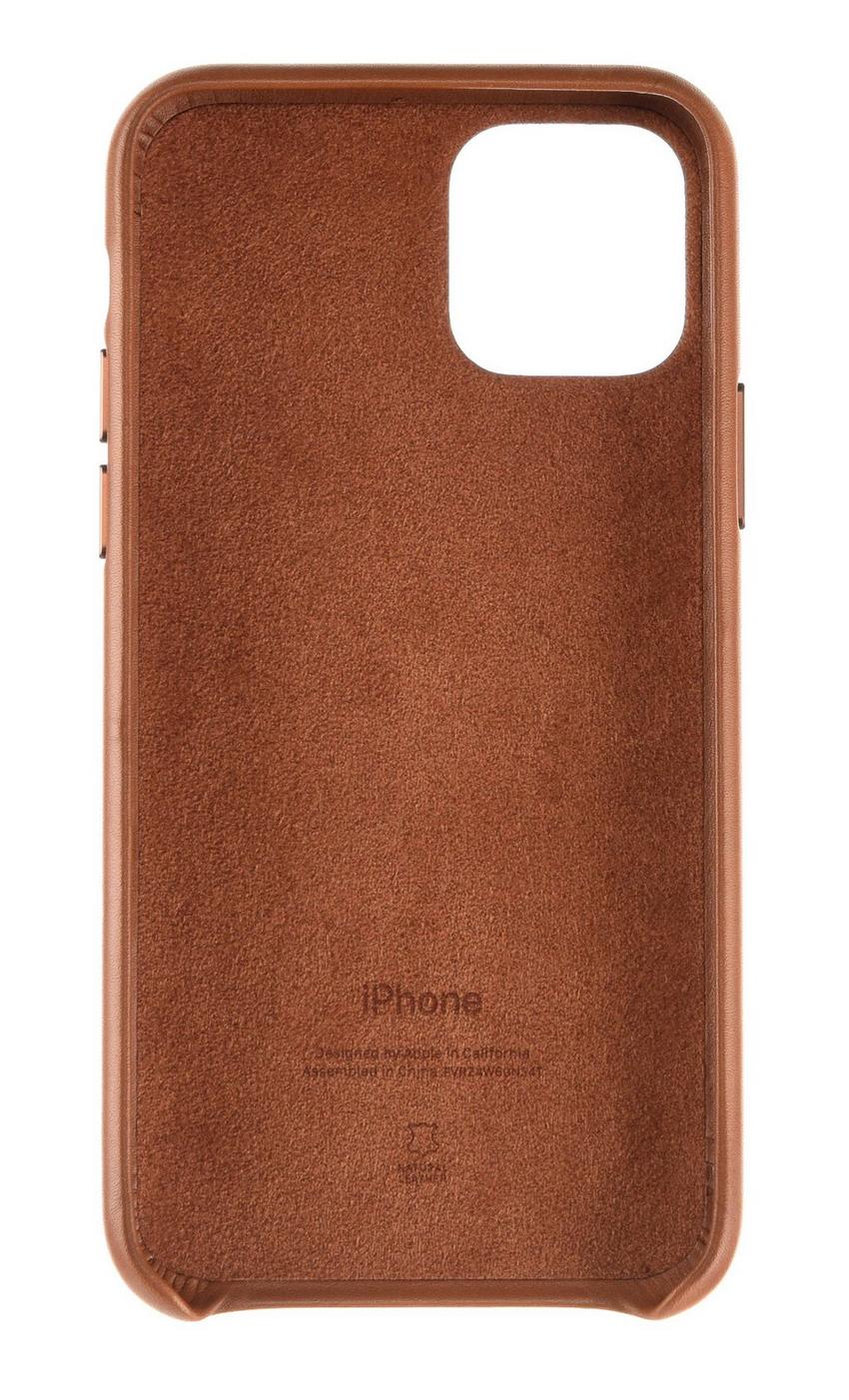 Apple iPhone 11 Pro Leather Case, Saddle Brown eXtra Oman