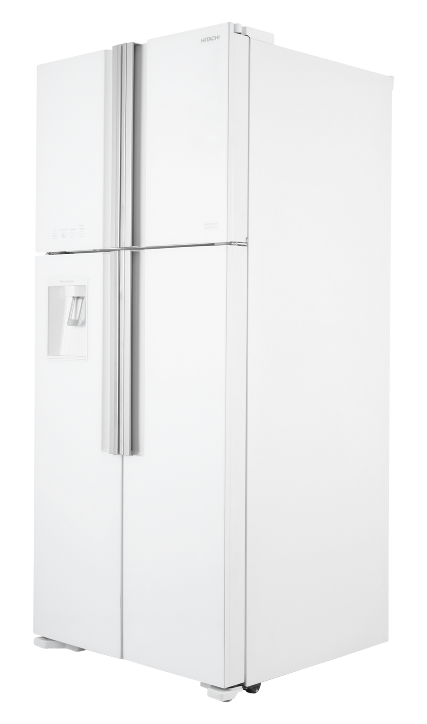 Hitachi 4 Door Big French Standard Refrigerator 14Cu.ft, Freezer 
