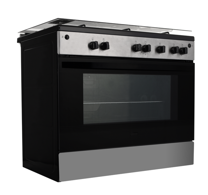 Gas cooker with 2024 oven and grill