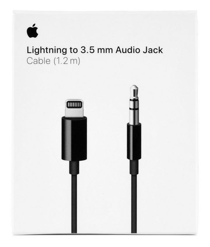 deleyCON Câble audio Apple Lightning - jack 3.5 mm 2 m