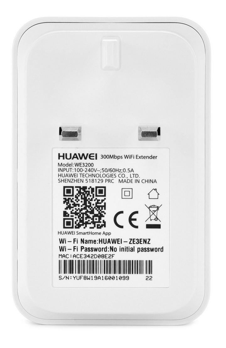 HUAWEI WE3200, Range Extender, up to 300 Mbps,White