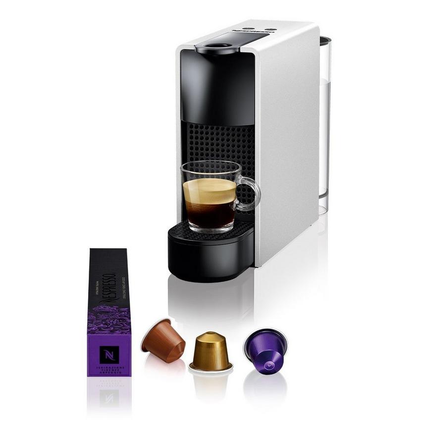 Nespresso Essenza Mini C Espresso Coffee Machine, Silver - eXtra