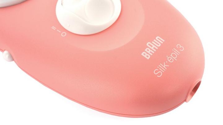 Braun Silk-Epil 9, Rechargeable Epilator +3 Extras, Wet & Dry, Pink/White.  - eXtra Bahrain