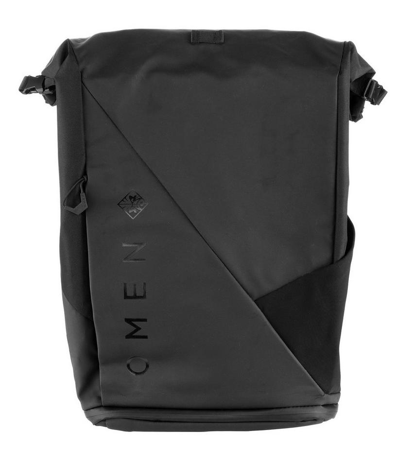 HP OMEN Transceptor 15 inch Rolltop Backpack Black eXtra