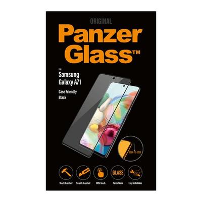 Panzerglass Samsung Galaxy A71 Case Friendly Edge To Edge Black Extra Saudi
