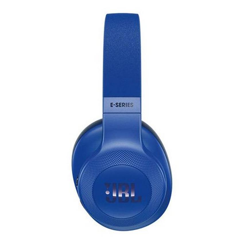 JBL E55BT Over Ear Bluetooth Headphones Blue eXtra