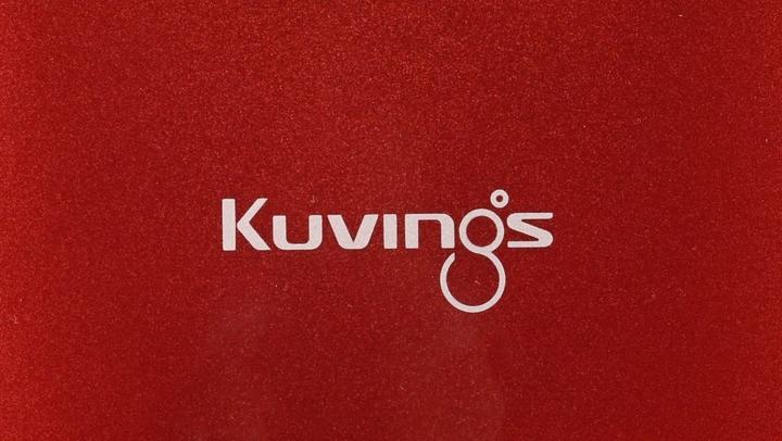 Kuvings Whole Slow Juicer with 7.6cm wide feeding tube, Red
