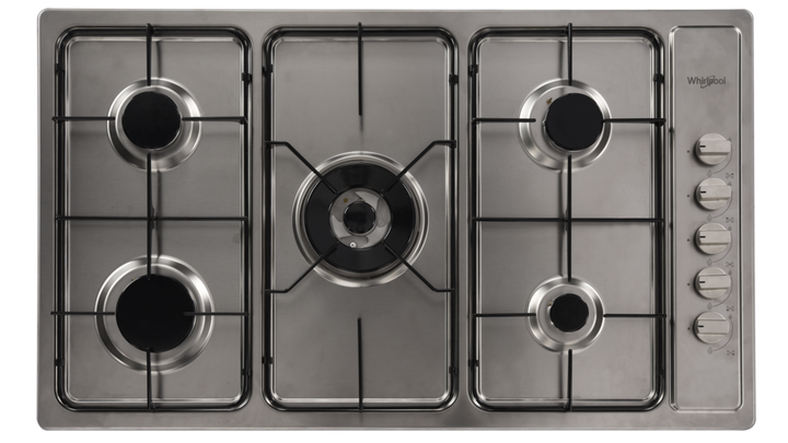 Whirlpool stainless deals steel hob