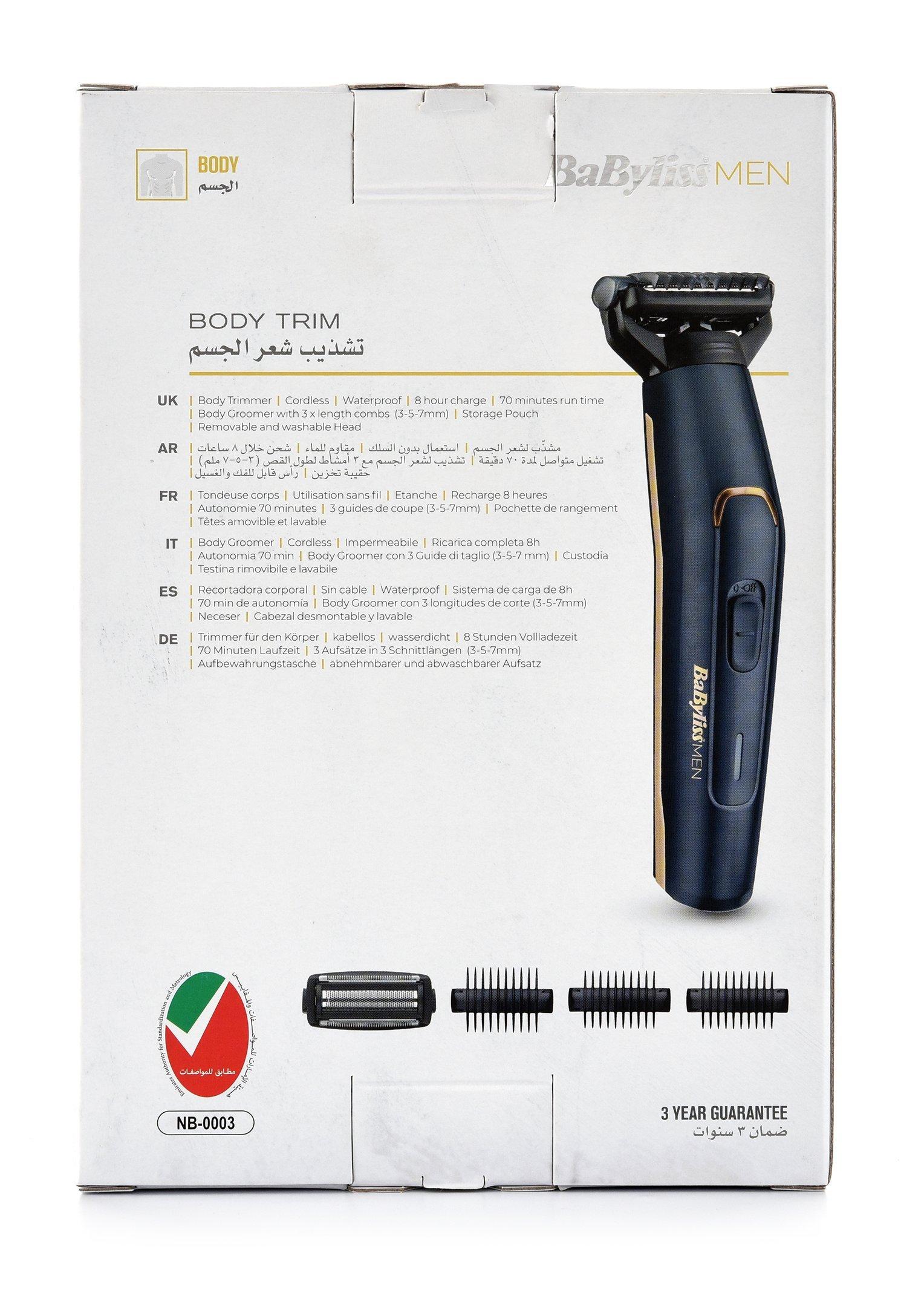 babyliss waterproof trimmer