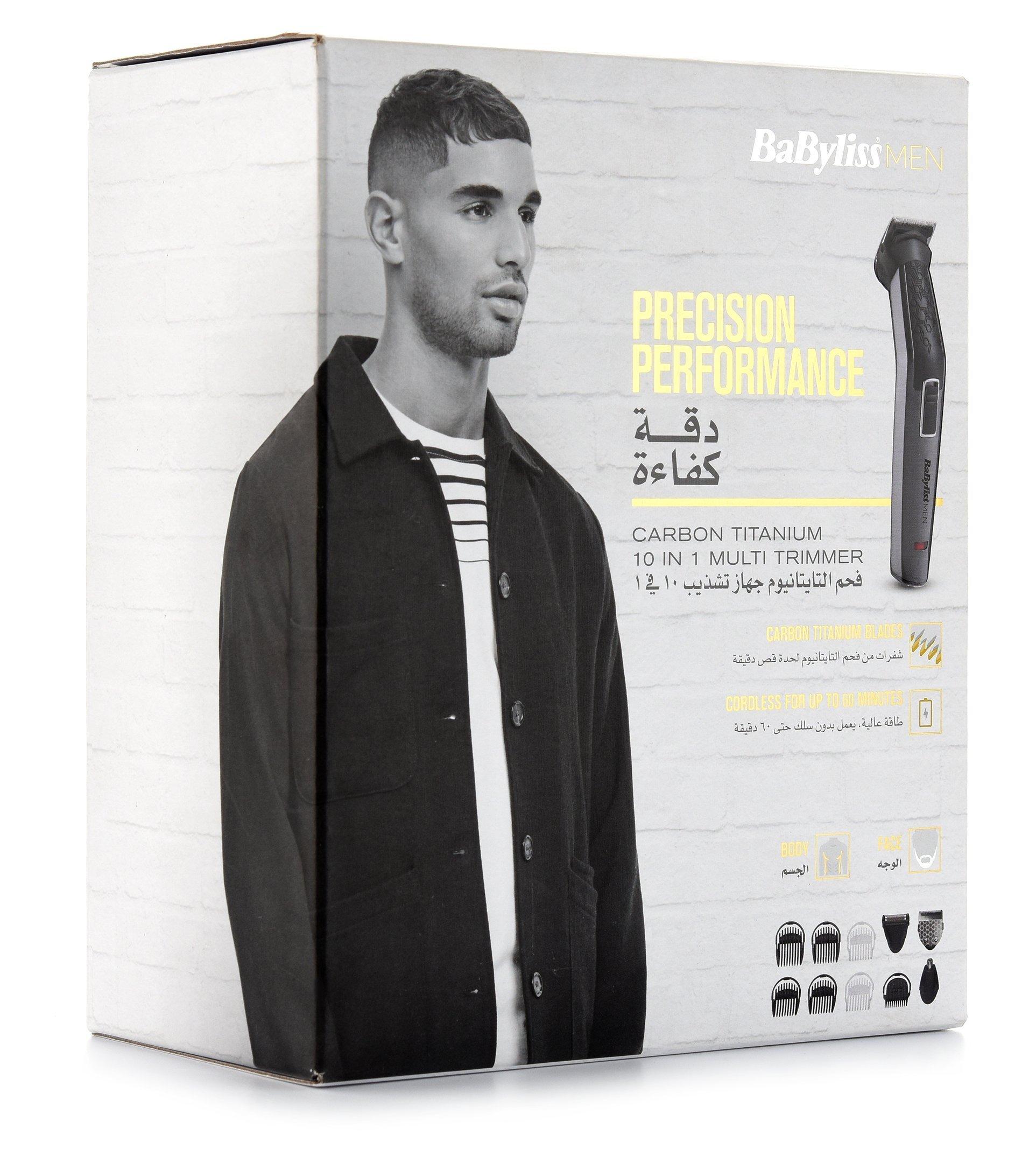 babyliss 10 in 1 titanium multi trimmer