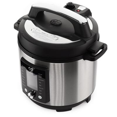 كلاس برو قدر ضغط كهربائي 8 لتر 1300 واط إستيل أسود اكسترا السعودية