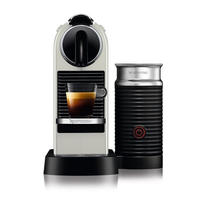 Nespresso CitiZ And Milk Coffee Machine, 1710W, White