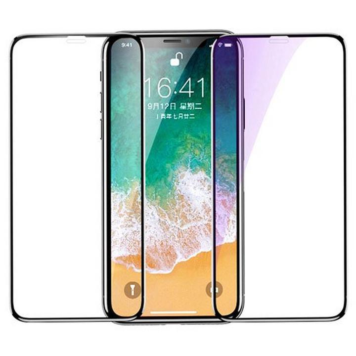 Jinya Defender Glass Screen Protector,for iPhone XS Max and iPhone 11 Pro Max, Black