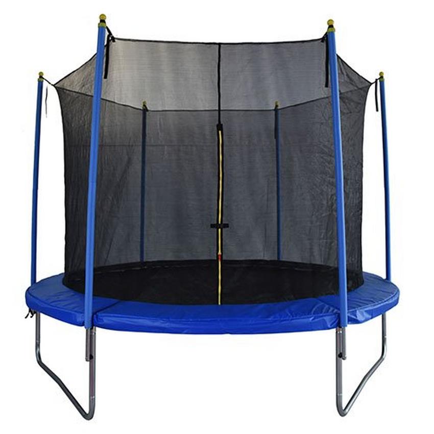 Homez 8Ft Trampoline With Safety Net Max Weight 80Kgs eXtra Bahrain