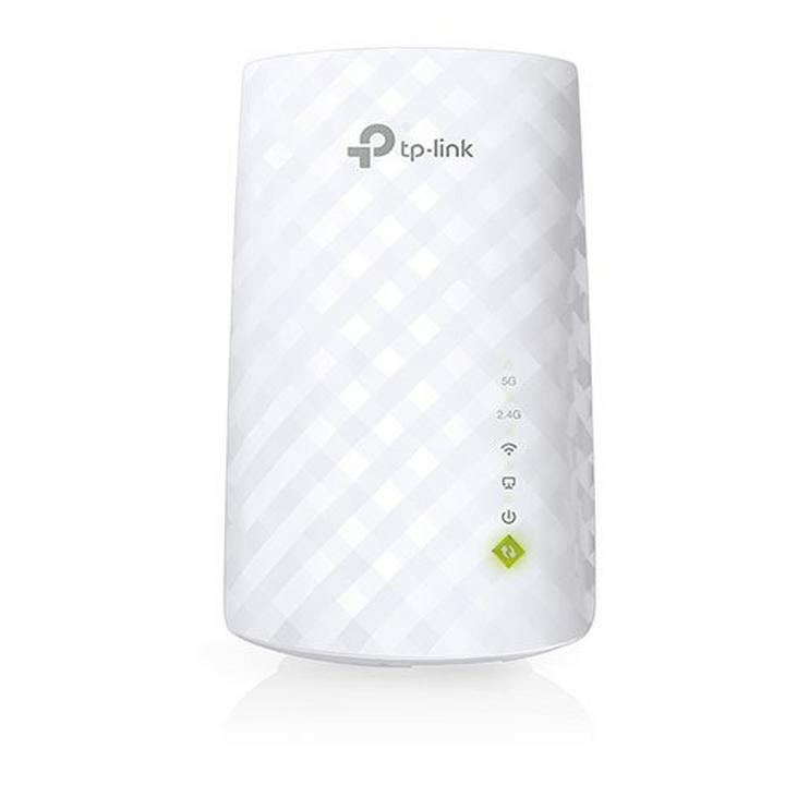 Tp-Link AC750, Mesh Wi-Fi Dual Band Range Extender, 750 Mbps Speed, White