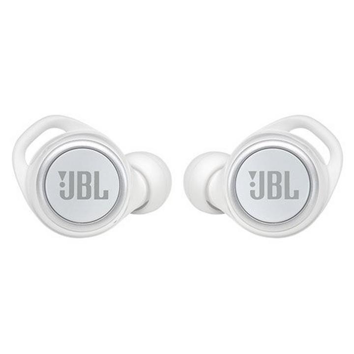 JBL Live 300 TWS In-Ear Earbuds, White Gloss eXtra Bahrain