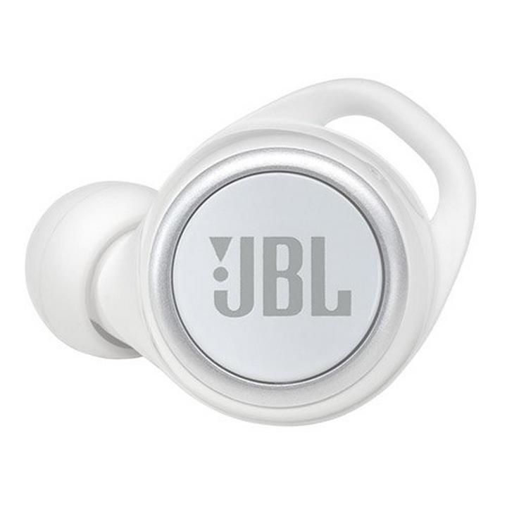 JBL Live 300 TWS In-Ear Earbuds, White Gloss eXtra Bahrain
