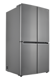 LG Multi Door Refrigerator, 17.8Cu.ft, Freezer 8.9Cu.ft,Inverter Linear Compressor, Platinum Silver