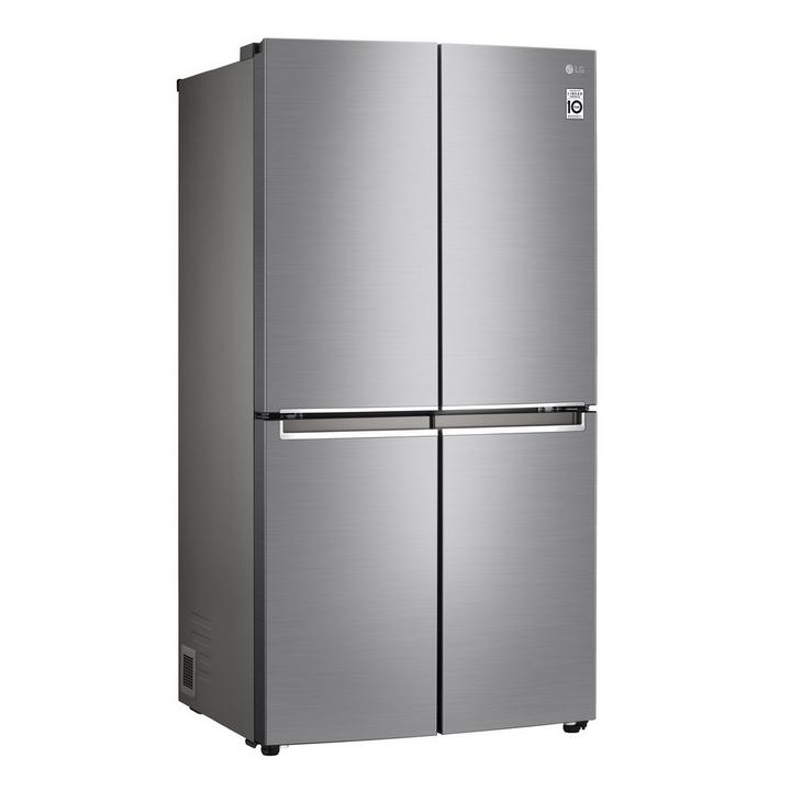 LG Multi Door Refrigerator, 17.8Cu.ft, Freezer 8.9Cu.ft,Inverter Linear Compressor, Platinum Silver