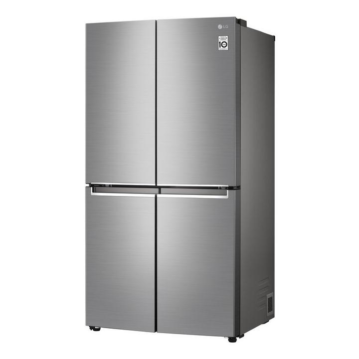 LG Multi Door Refrigerator, 17.8Cu.ft, Freezer 8.9Cu.ft,Inverter Linear Compressor, Platinum Silver
