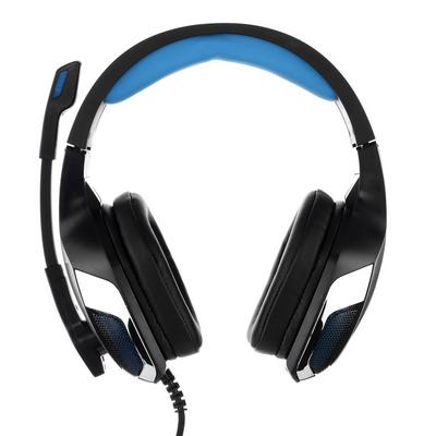 Game Master Wired Pro Gaming Headset With Mic Black Blue Extra Saudi