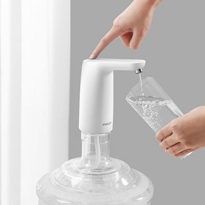 Philips, Water Pump, Rechargeable, Automatic Water Cutoff Prevent Overflow.