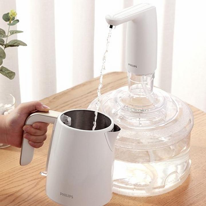 Philips, Water Pump, Rechargeable, Automatic Water Cutoff Prevent Overflow.