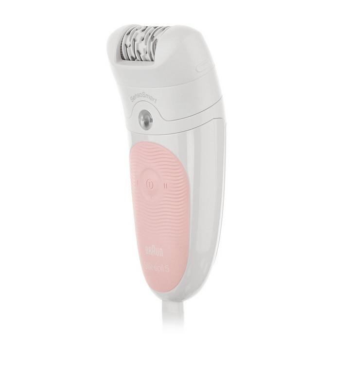 Braun Silk-epil 5 Wet & Dry Epilator for Women, White - SES5-620