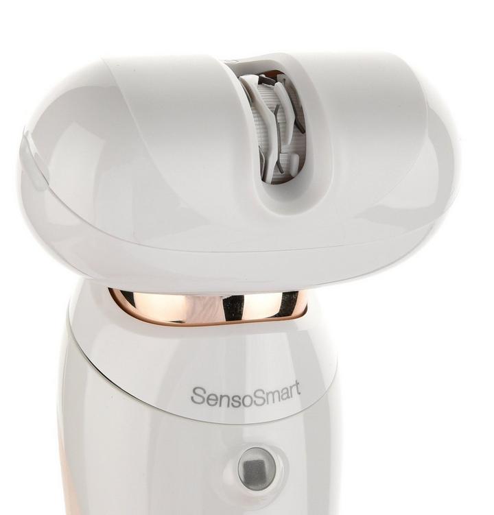 Braun Silk-Epil 9 Fle,x Rechargeable Epilator, Wet & Dry, White