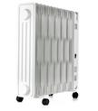 ClassPro Oil Filled Heater,  2500W, 3 Heat settings,13 fins,White