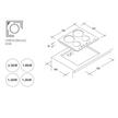Candy Bulit in Vitroceramic Hob, 60cm, 4 Zones, Power Management, Timer, Black.