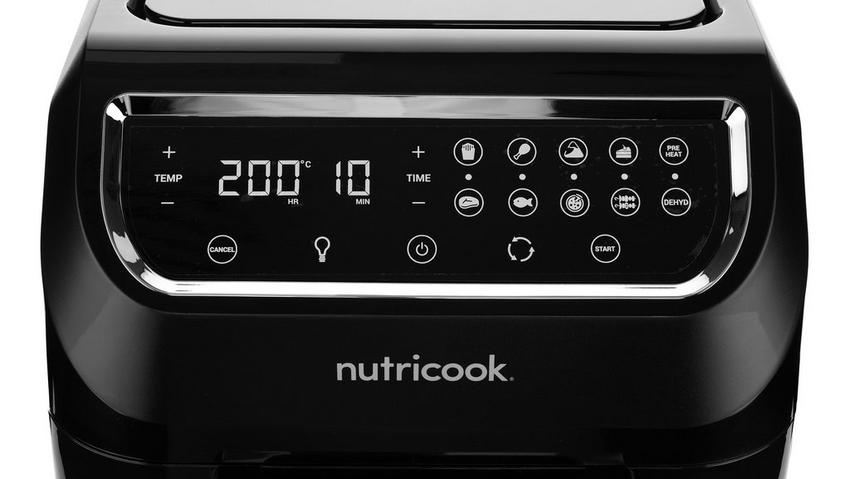 Nutricook Healthy Fryer Oven With Convection, 12 L, Black - eXtra Saudi