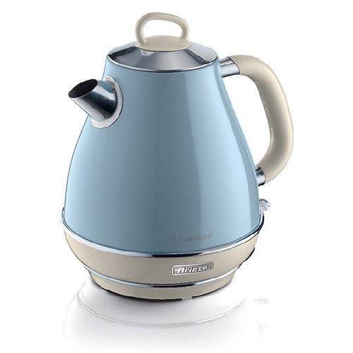 Ariete Vintage Kettle, Cordless 360, 1850-2200W, 1.7L,Blue. 3