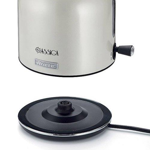 Ariete Classica Kettle, Cordless 360 Power, 1.7L, 1850-2200W,Pearl. 4