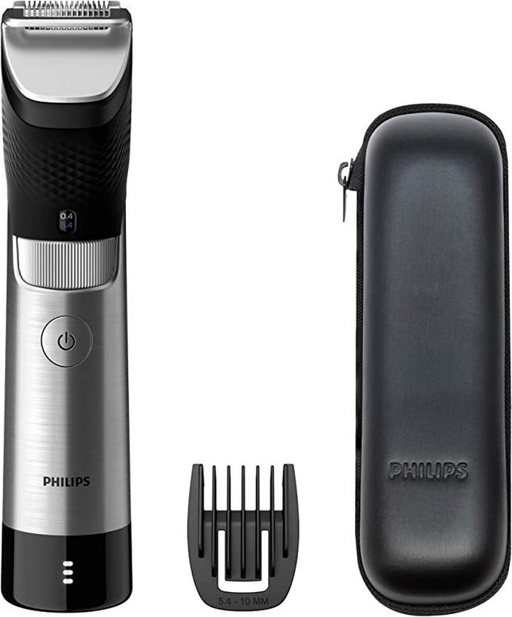 Philips Beard Trimmer 9000 Prestige, Steel Precision Technology