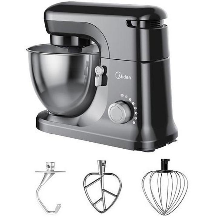 Midea Stand Mixer Kitchen Machine, 4.5L, 400W, Steel.