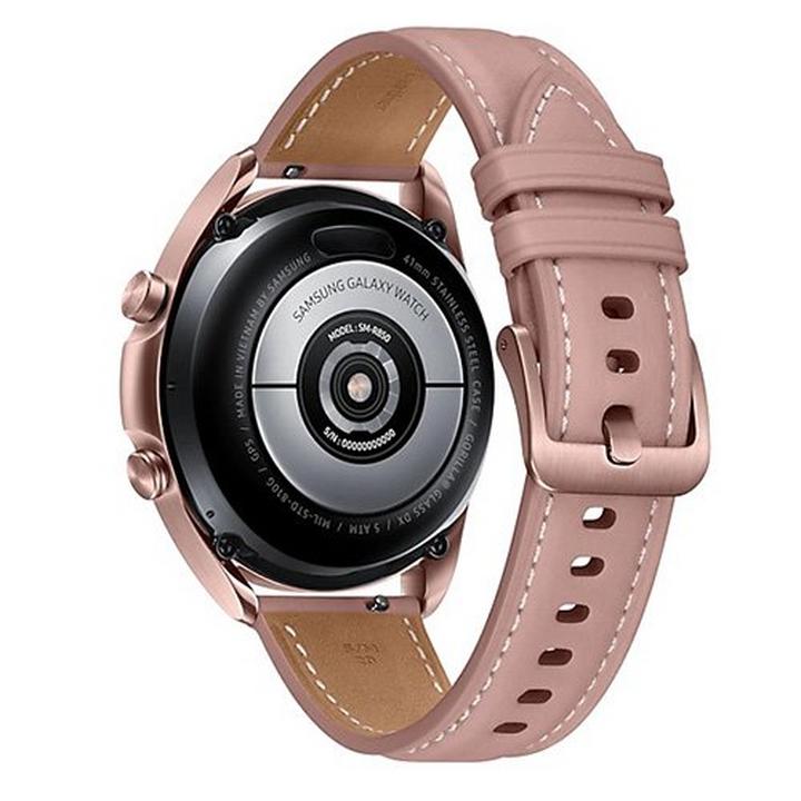 Samsung Galaxy Watch3, 41mm Smart Watch,Leather Strap, Mystic