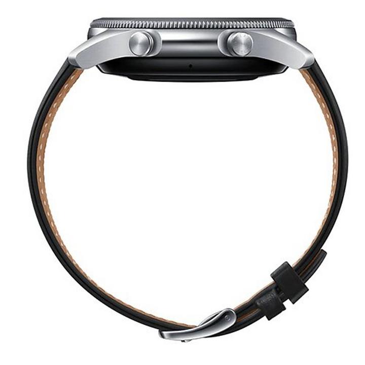 Samsung Galaxy Watch3, 45mm Smart Watch,Leather Strap,Mystic