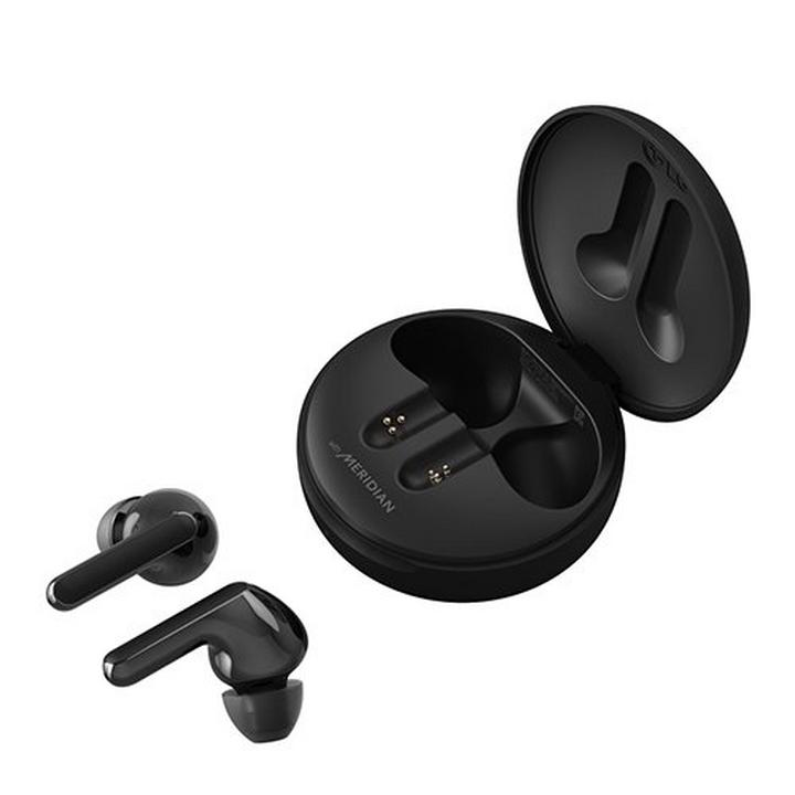 LG Tone Free True Wireless Stereo Earbuds with Charging Case, Black