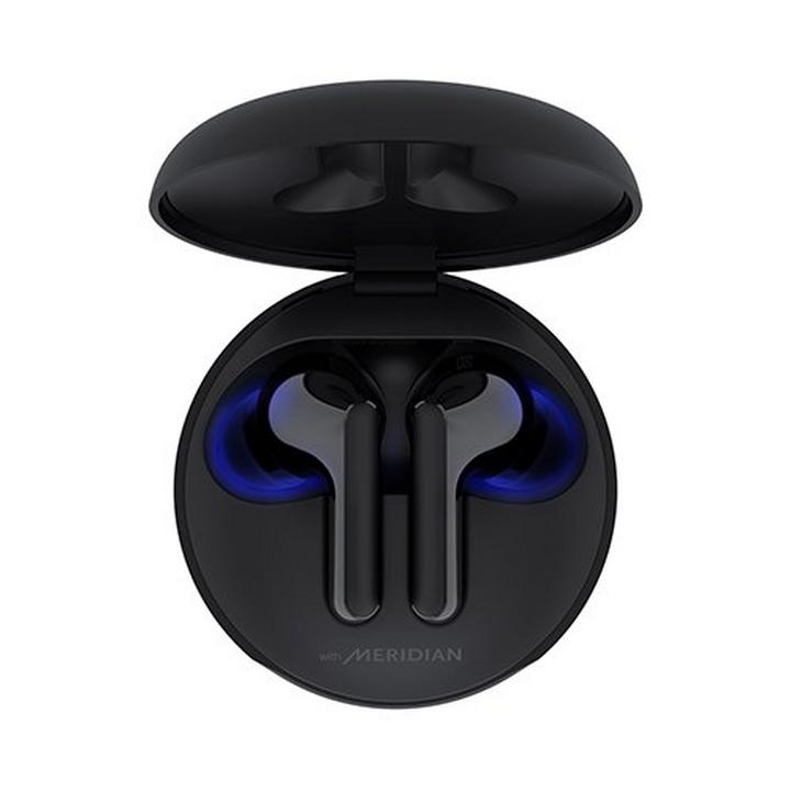 LG Tone Free True Wireless Stereo Earbuds with Charging Case, Black