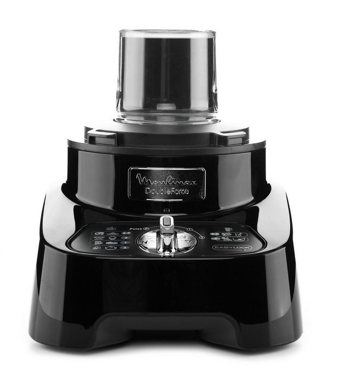 Moulinex Food Processor, Double Force, 1000W, Black