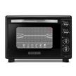 Black+Decker, Electric Oven Toaster With Convection, 55 L, 2000W, Black