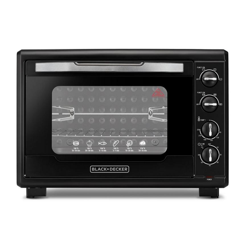 Black and 2024 decker electric oven