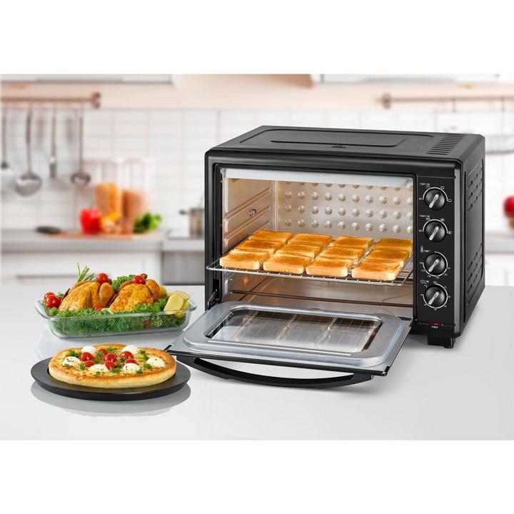 Black+Decker, Electric Oven Toaster With Convection, 55 L, 2000W, Black