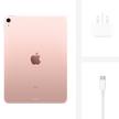 Apple iPad Air 4 2020, 10.9 inch, WiFi and Cellular, 64GB, Rose Gold