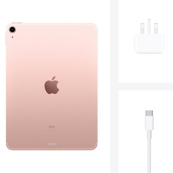 Apple iPad Air 4 2020, 10.9 inch, WiFi and Cellular, 64GB, Rose Gold