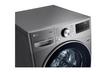 LG, Front Load Washer/Dryer, 15/8 kg, Silver