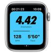 Apple Watch Nike Series 6 GPS, 44mm Silver Aluminium Case with Pure Platinum/Black Nike Sport Band